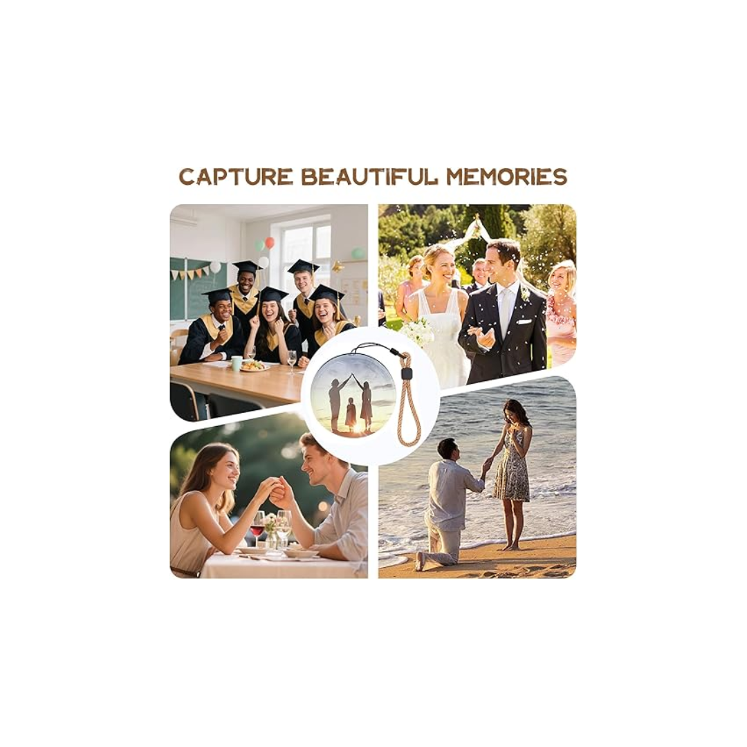 Luz Eterna 3D – Bola de Cristal Personalizada